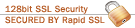 128bit SSL 暗号化通信対応